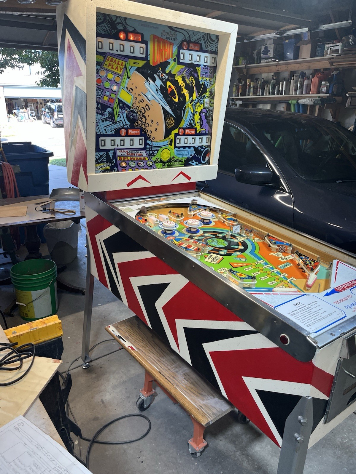1971 Gottlieb Orbit Pinball