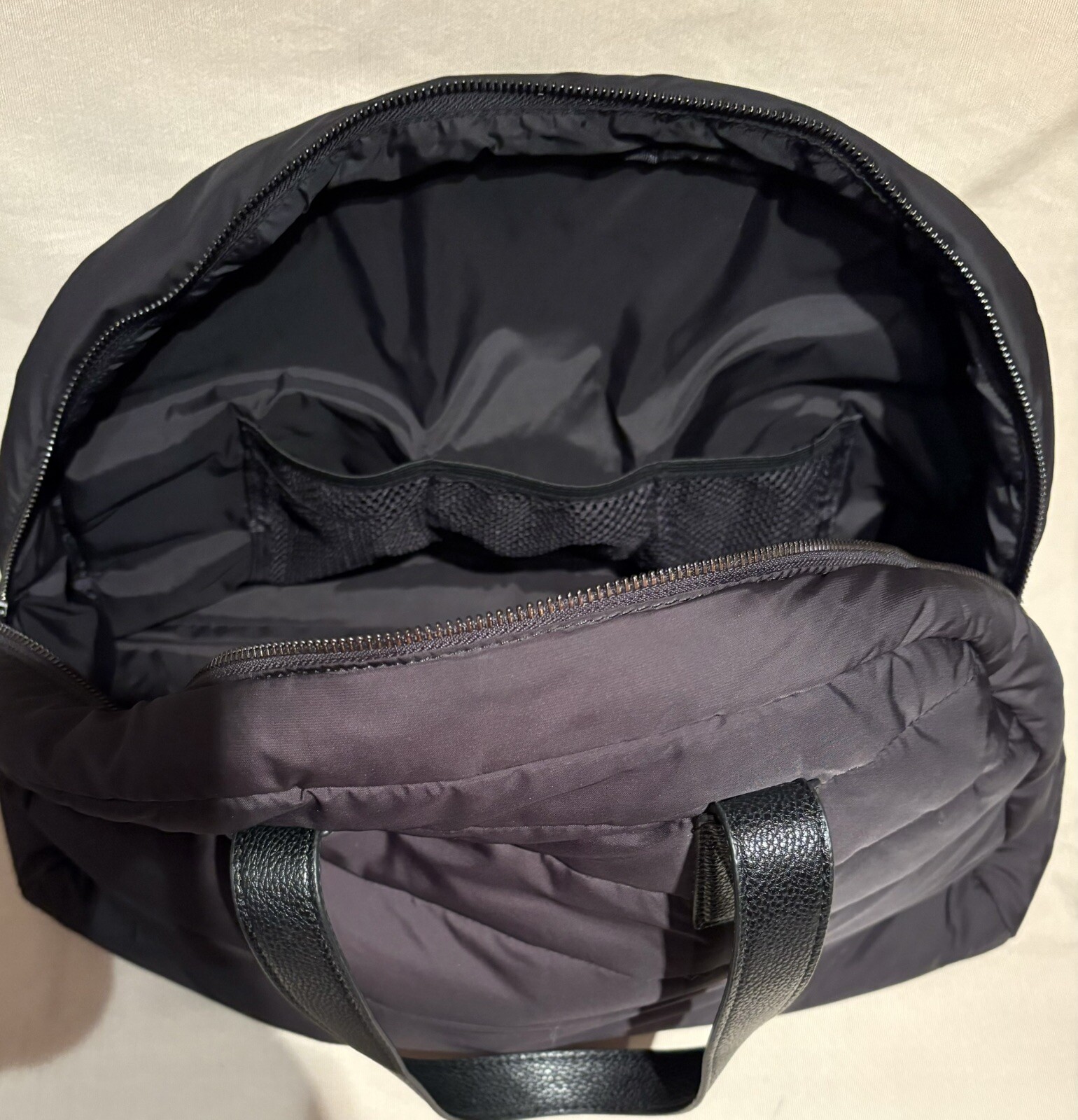 FABLETICS Quilted Double Handle Tote Black One Size