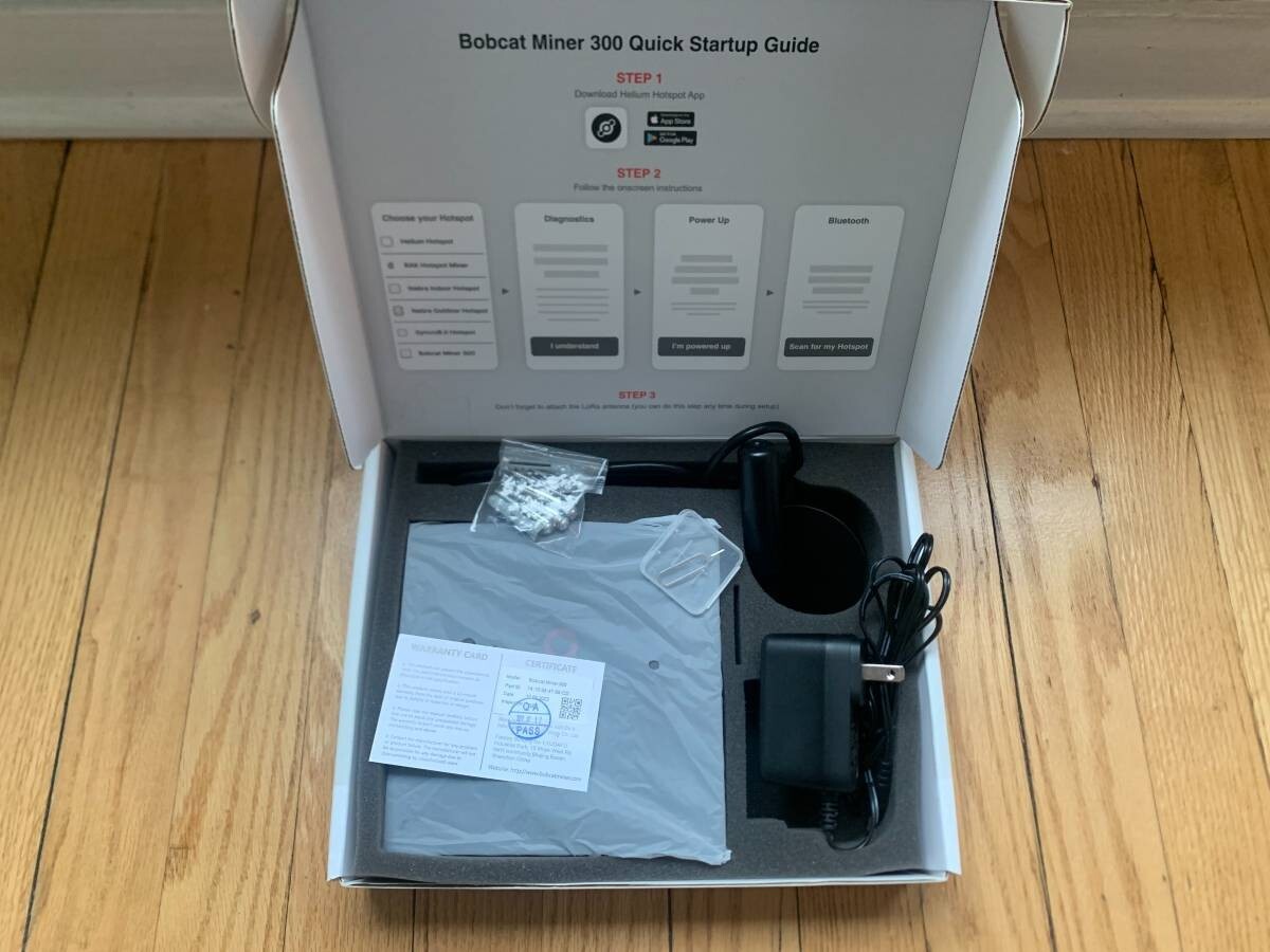 Bobcat Miner 300 Helium Hotspot for $HNT Factory Sealed New Never Used