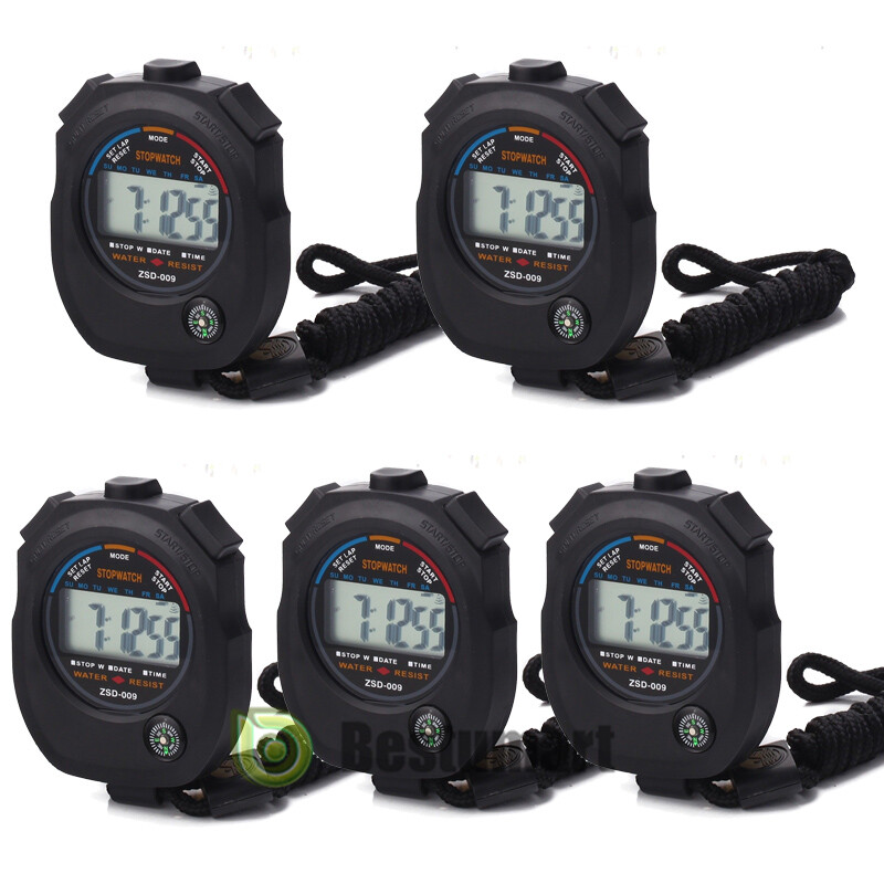 Cronometros Deportivos Cronometro Digital Profesionales Temporizador Impermeable