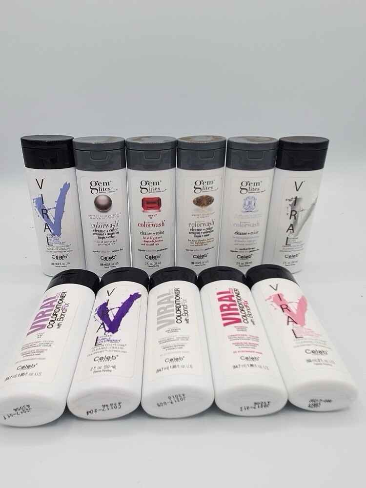 Celeb Luxury Viral Extreme ColorWash & Colorditioner Travel Size Choose Yours !