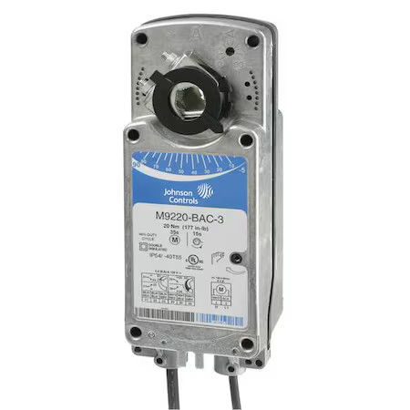 Johnson Controls M9220-Gga-3 Electric Actuator, 150 Sec.24Vac/Dc