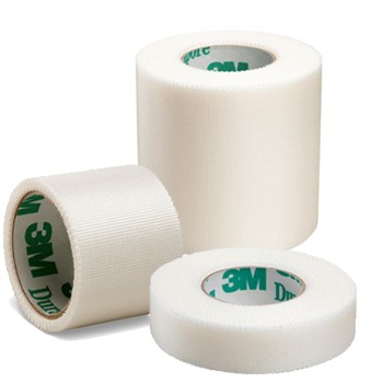 3M DURAPORE SURGICAL TAPE 1538-1, 1 INCH X 10 YARD (2,5CM X 9,1M), 12 ROLLS/BOX
