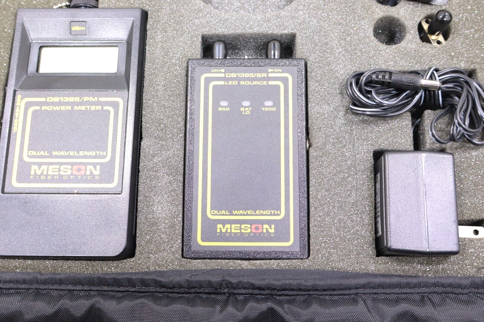 Meson Fiber Optics Power Meter & Source Testing Kit