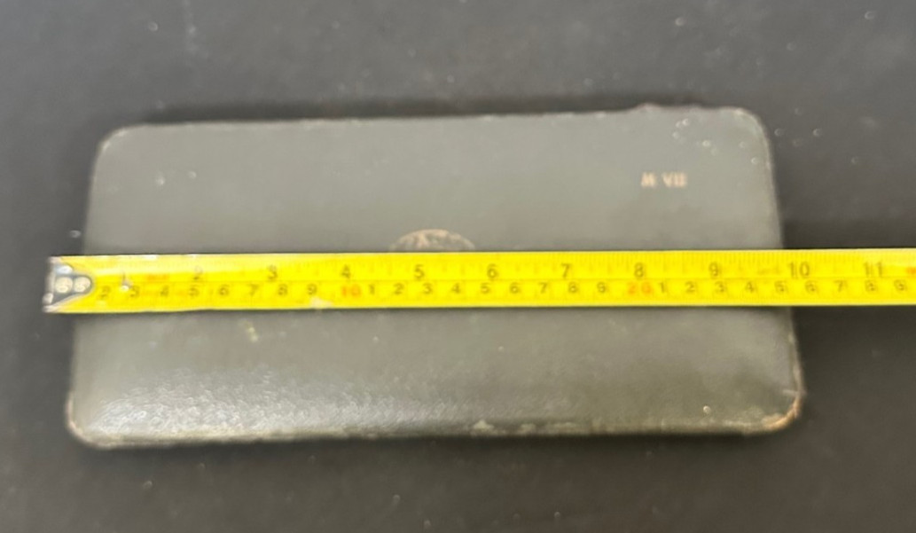 Antique Maho Draughtsman Instrument Set Technical Drawing Engineer Architect