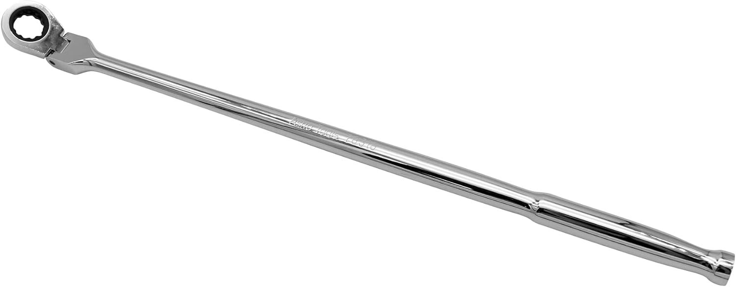 Astro Tool 78318 Extra-Long Flex Head Nano Socket Ratchet Wrench
