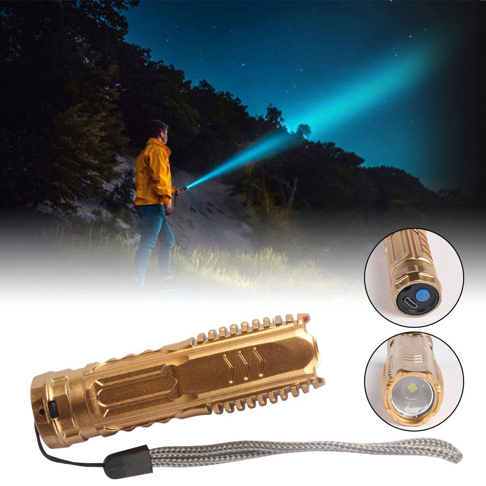 Flashlight Multifunctional Rechargeable Flashlight for Outdoor JQ