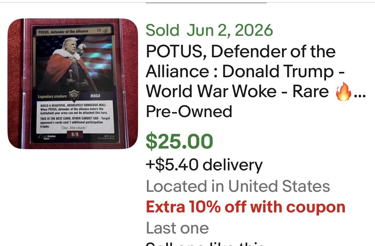 World War Woke Starter Deck & Epstein Files FULL 48 Base Set + All Holos