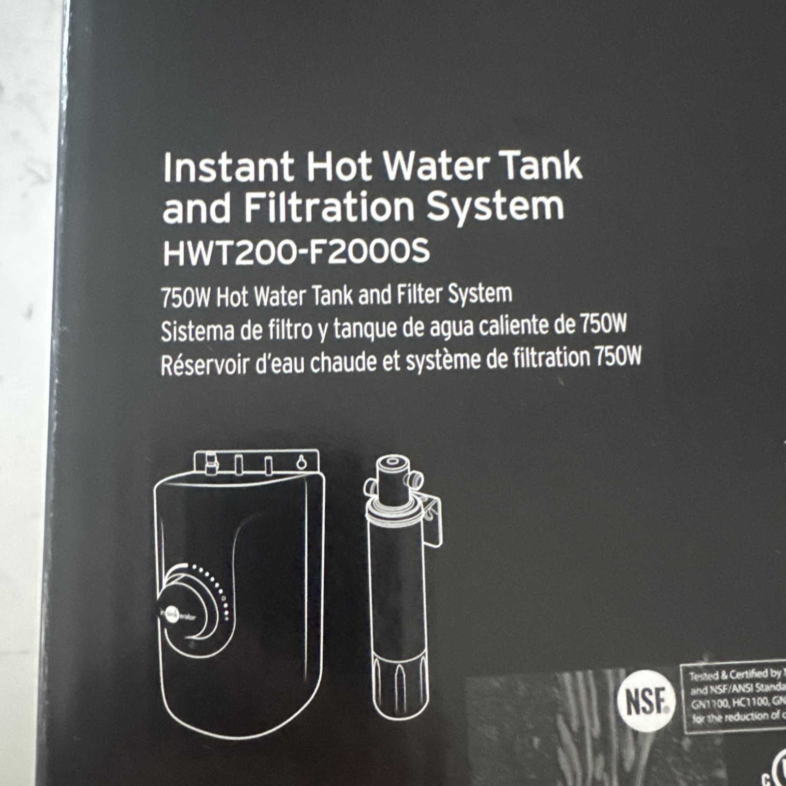 Instant Hot Water Tank HWT-200-FS2000S