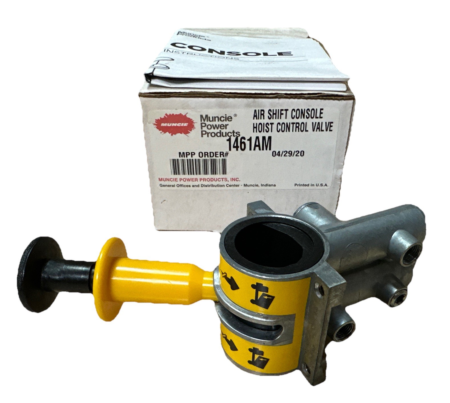 New Muncie 1461AM Air Shift Console Hoist Control Valve OEM Dump Truck FREE SHIP
