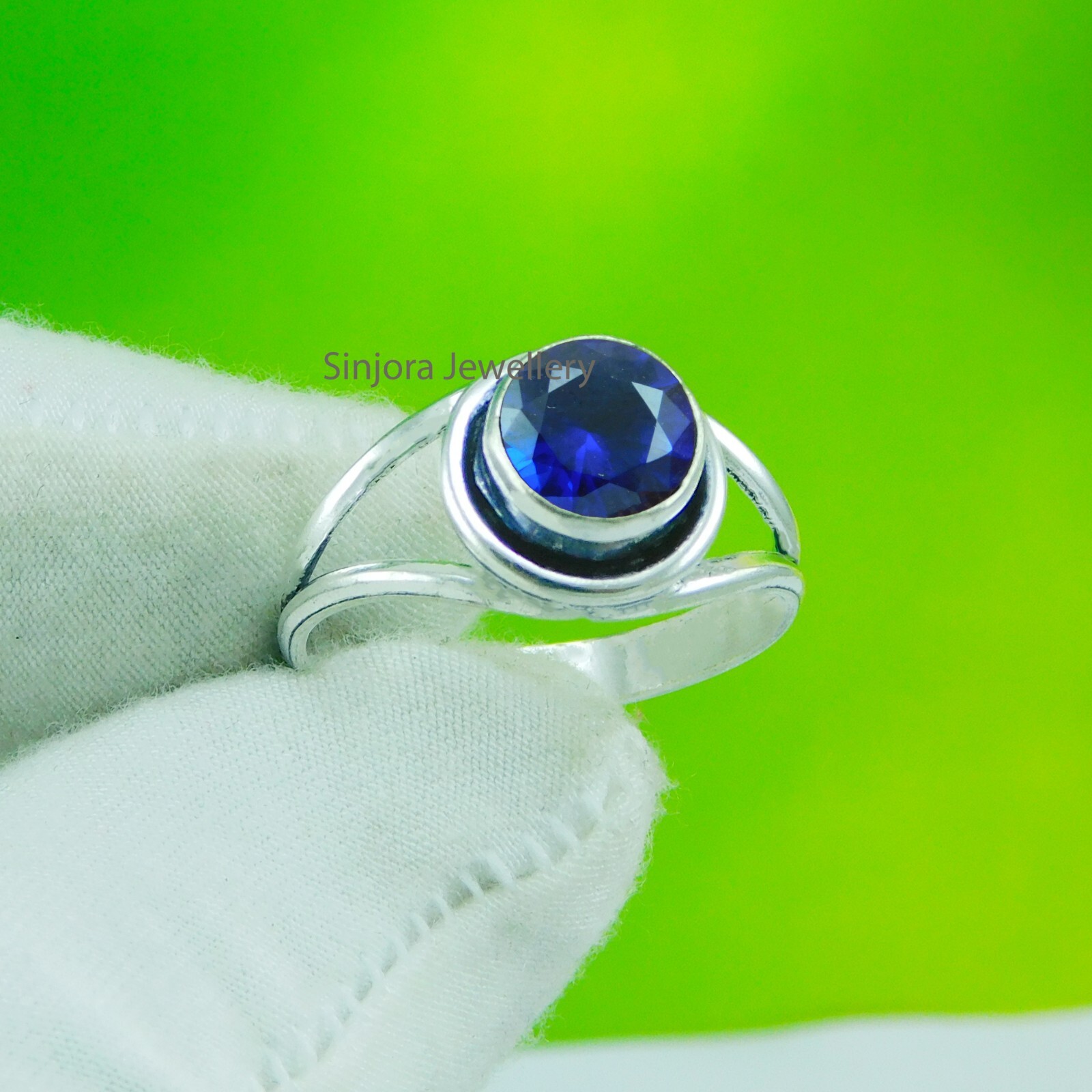Tanzanite Gemstone 925 sterling silver handmade Gift Ring US size 5 to 13