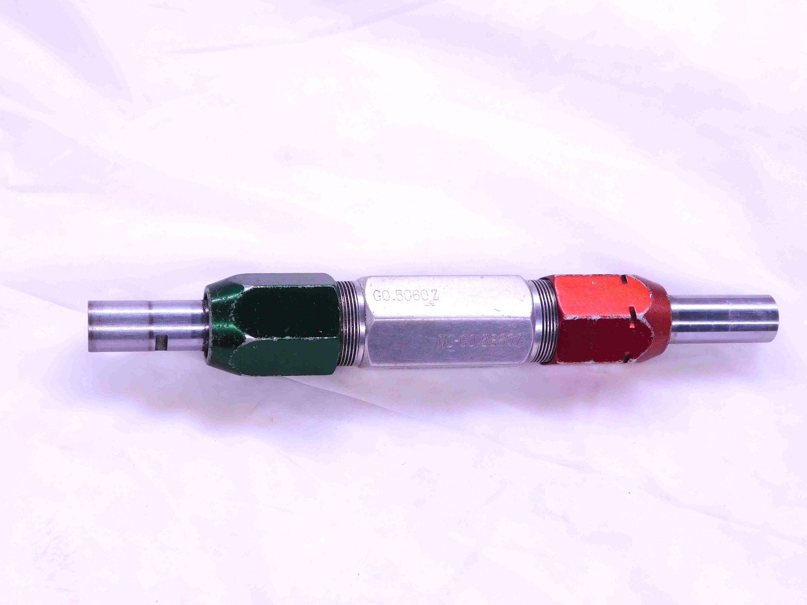 .5060 & .5260 CL Z PIN PLUG GAGE GO NO GO .5313 -.0053 17/32 13 mm .506 .526