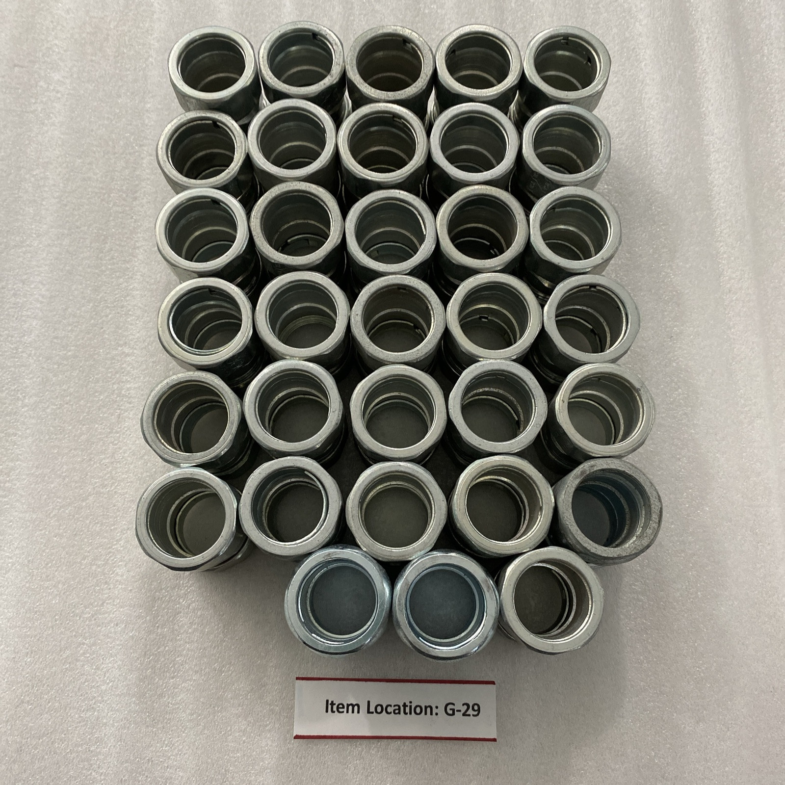 RTC 50 1/2" Rigid COMPRESSION Coupling Steel Lot of 33