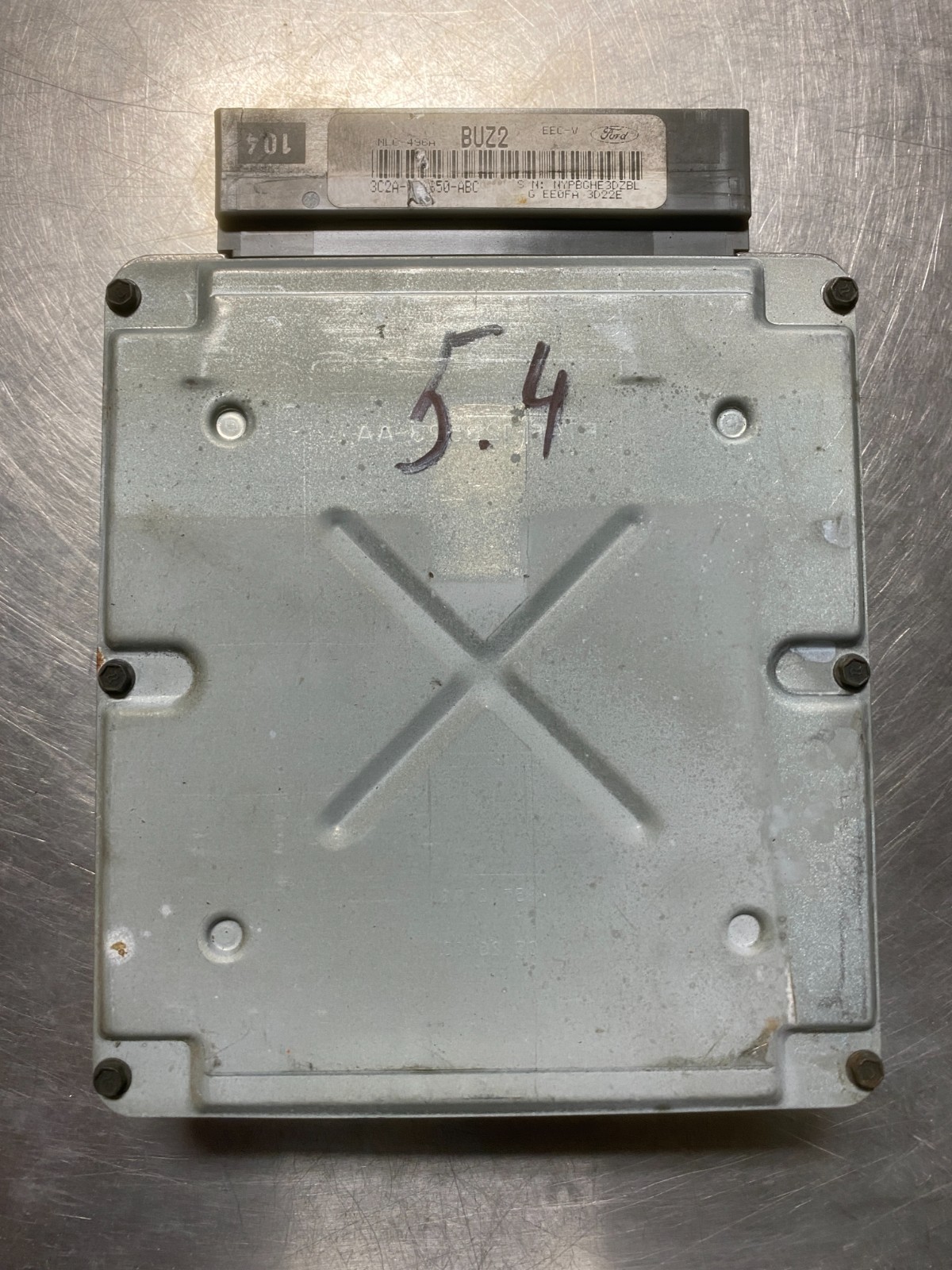 2003 Ford Van E250 ECM ECU Engine Controller 5.4l 3c2a-12a650-abc