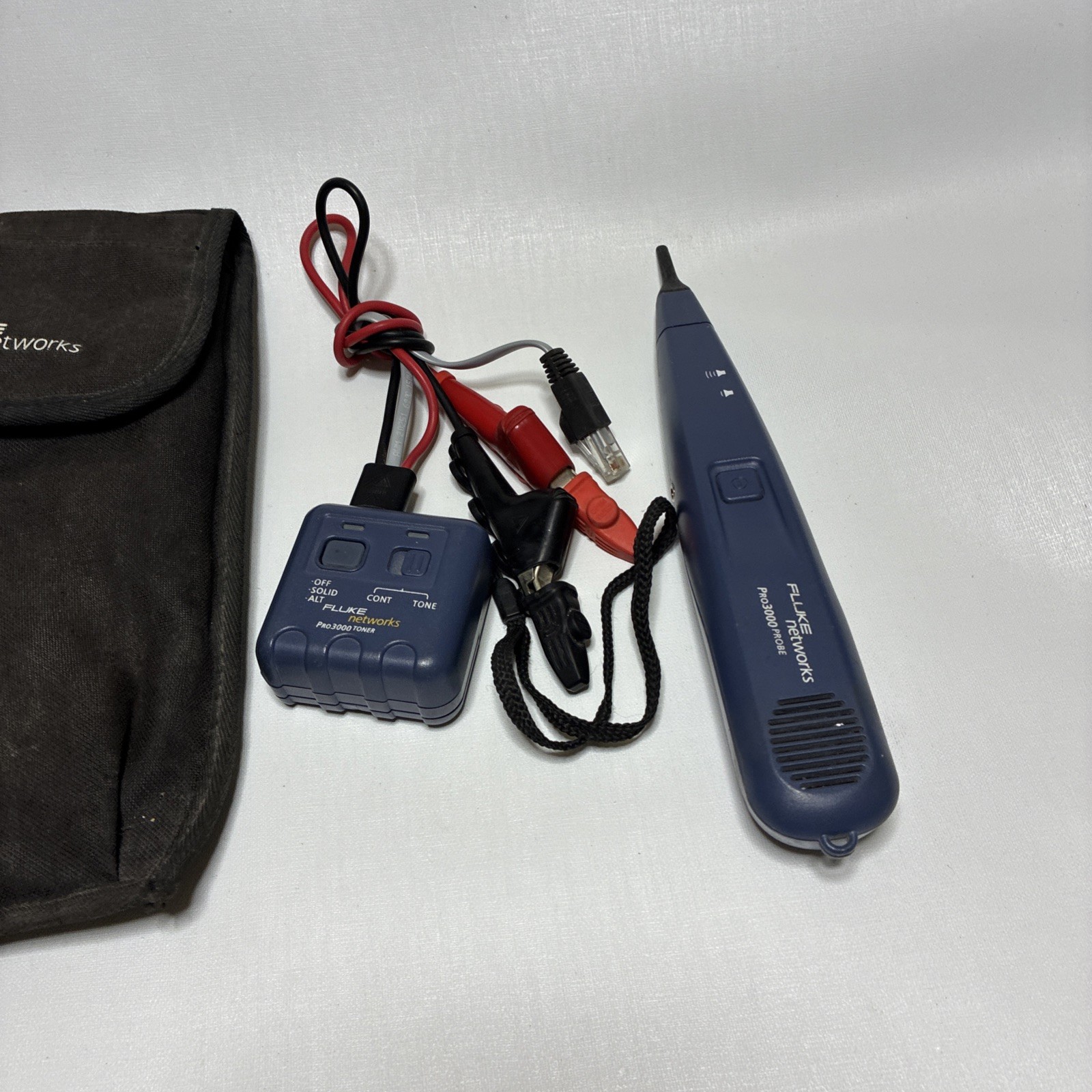 Fluke Networks Pro3000 Probe and Toner Kit