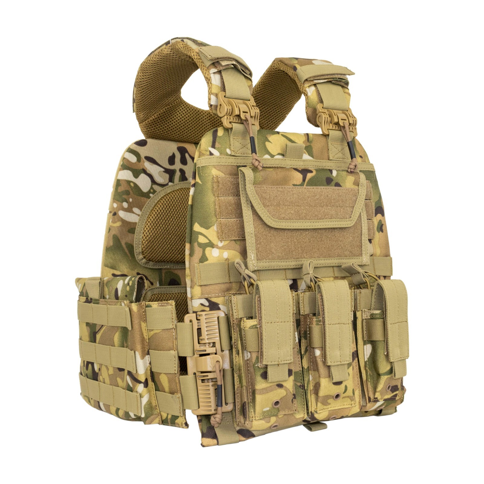 Premium Quick Release Tactical Vest - Green