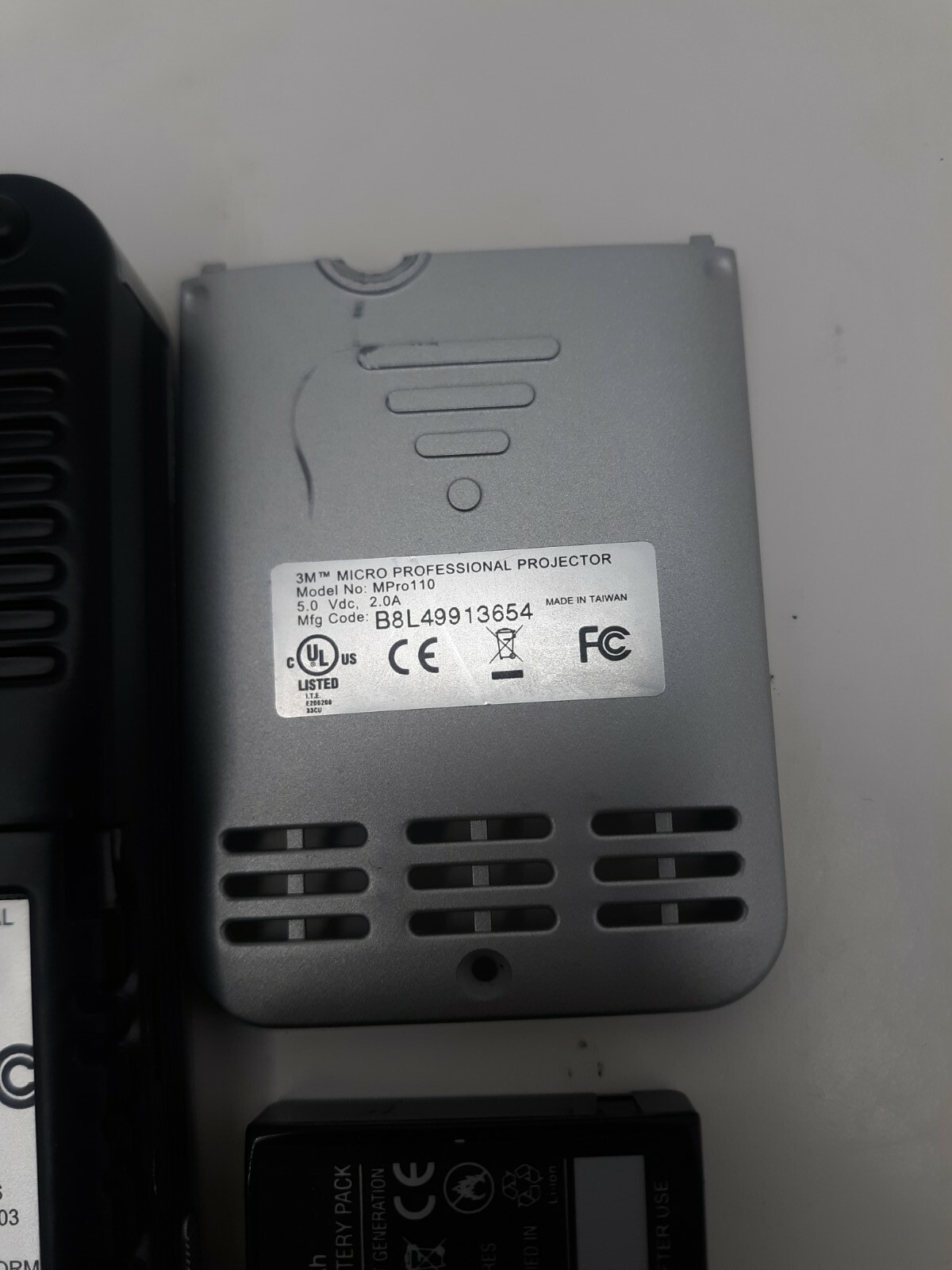 3M Micro Professional Projector Mpro110 "For PARTS ONLY"