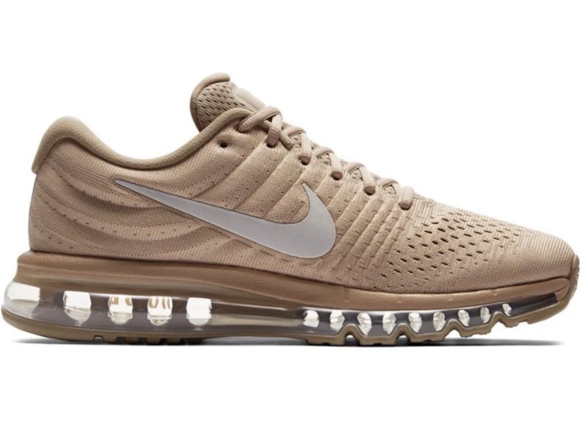 Nike Air Max 2017 Sand Tan Khaki Black M 849559-201 Sneaker Shoes NEW Size 10