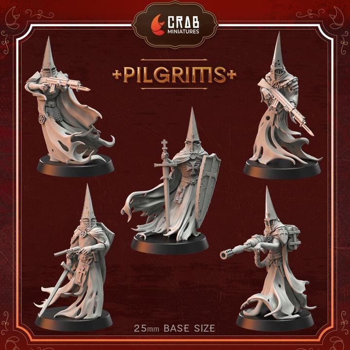 Trench Crusade Wraith Pilgrims Warband – Ghostly Grimdark Trench Pilgrims