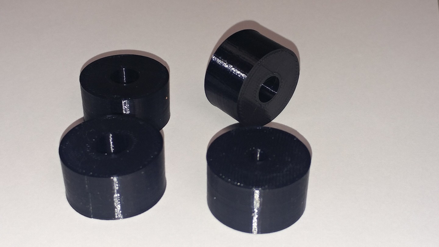 Cabinet Feet for Kenwood TS 820 820S TS 520 520S 520SE 3-D Print Free Shipping!