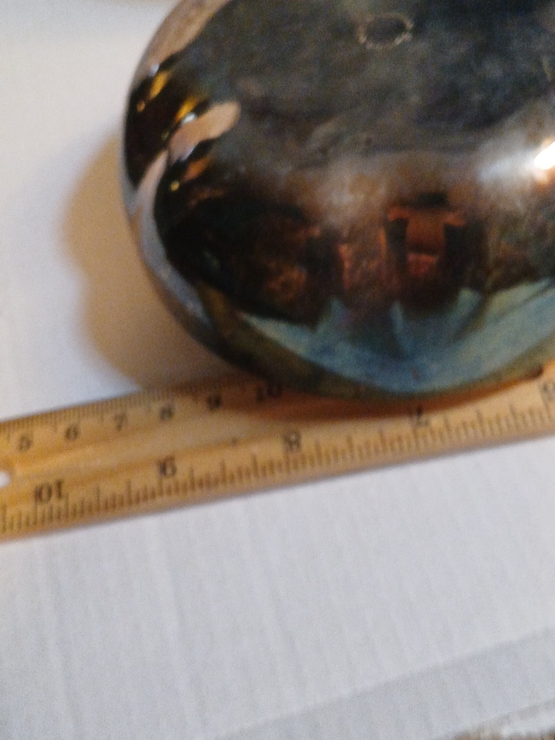 Silver Plated Gold Plated Apple Trinket Box Large