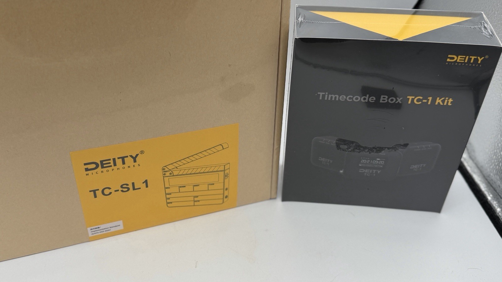 Deity TC-SL1 Timecode Slate + TC-1, 3-Pack, Brand New Sealed
