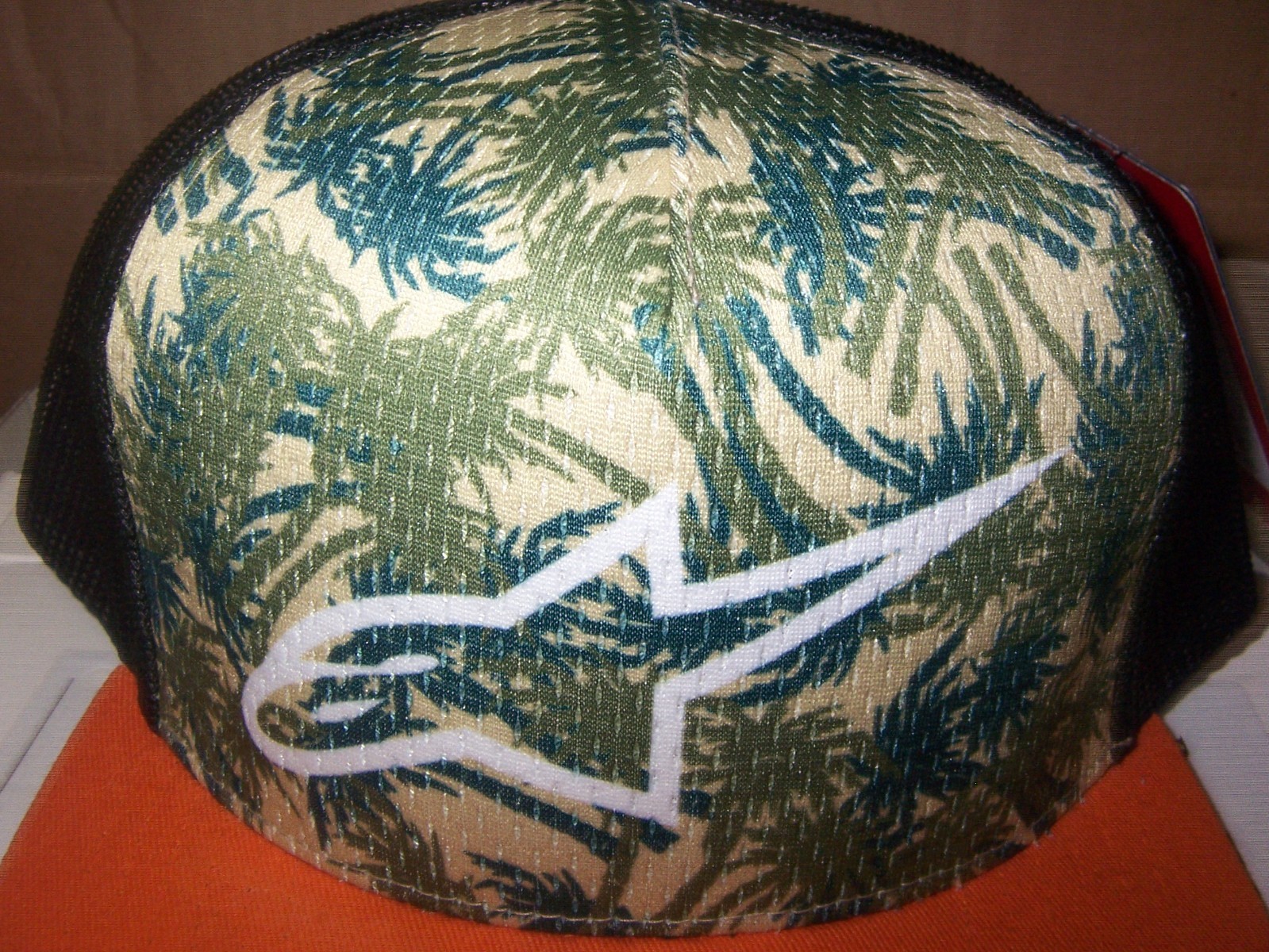 NEW With TAGS Alpinestars Logo Mesh Snap Back Article Vacation Trucker Hat