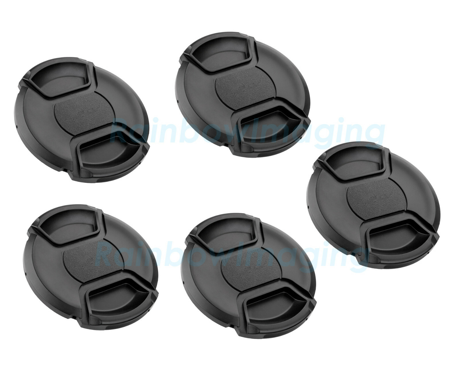 (5 Pcs) 40.5mm Snap On Lens Caps for Sony Panasonic Leica Olympus "US Seller"