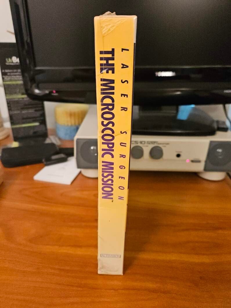NEW! SEALED! THE MICROSCOPIC MISSION by ACTIVISION  for TRS-80 COLOR COMPUTER