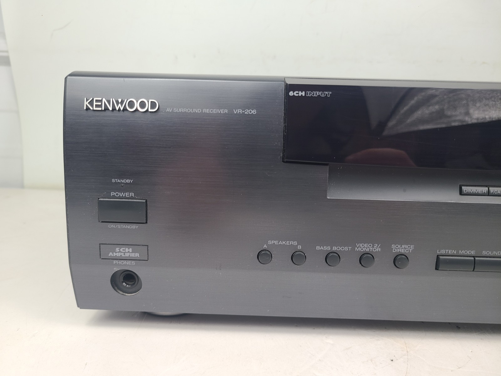 Kenwood VR-206 AV Surround Receiver (TESTED)