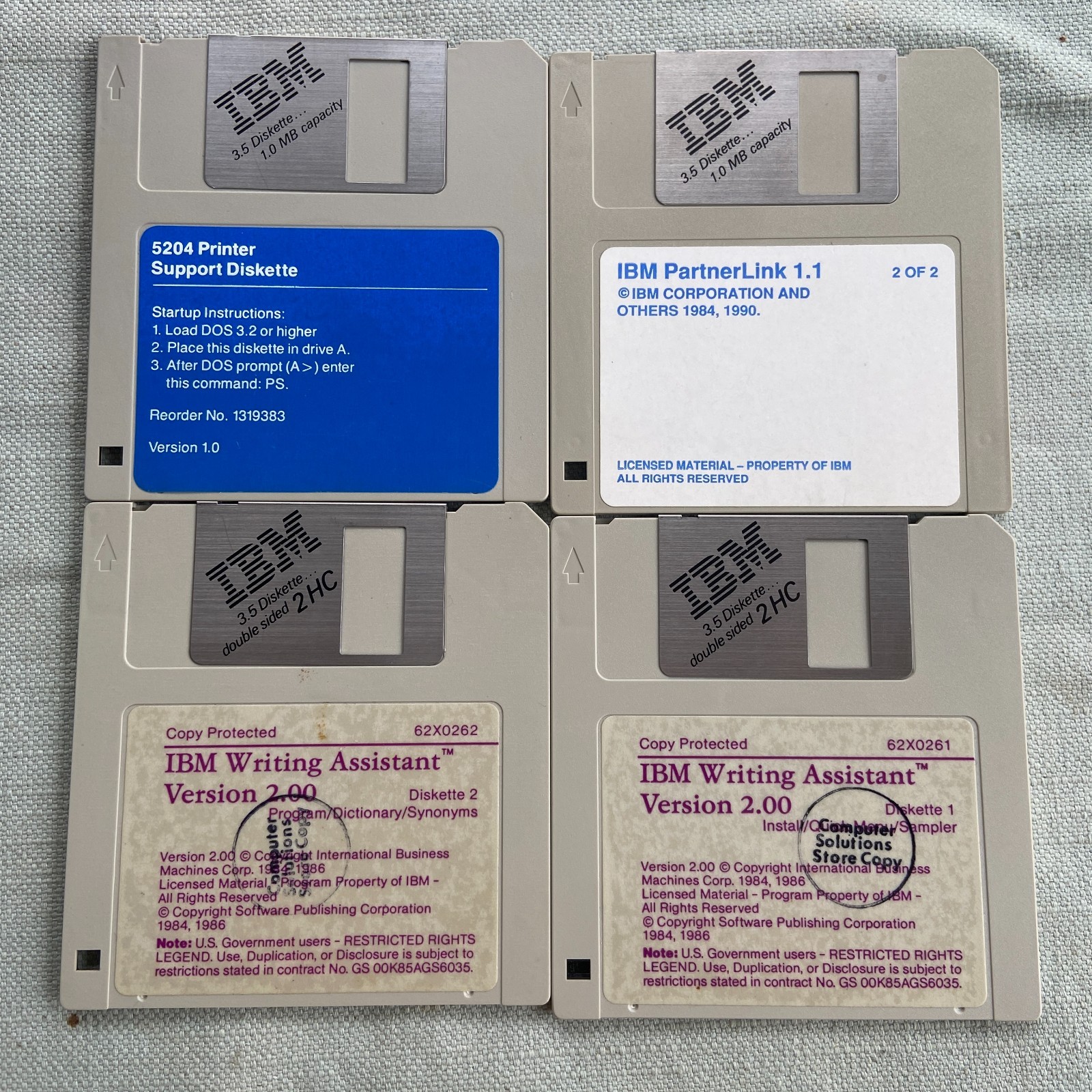 Software IBM Education Writing SolutionsPac Parts Stocking Home Away Training Cu