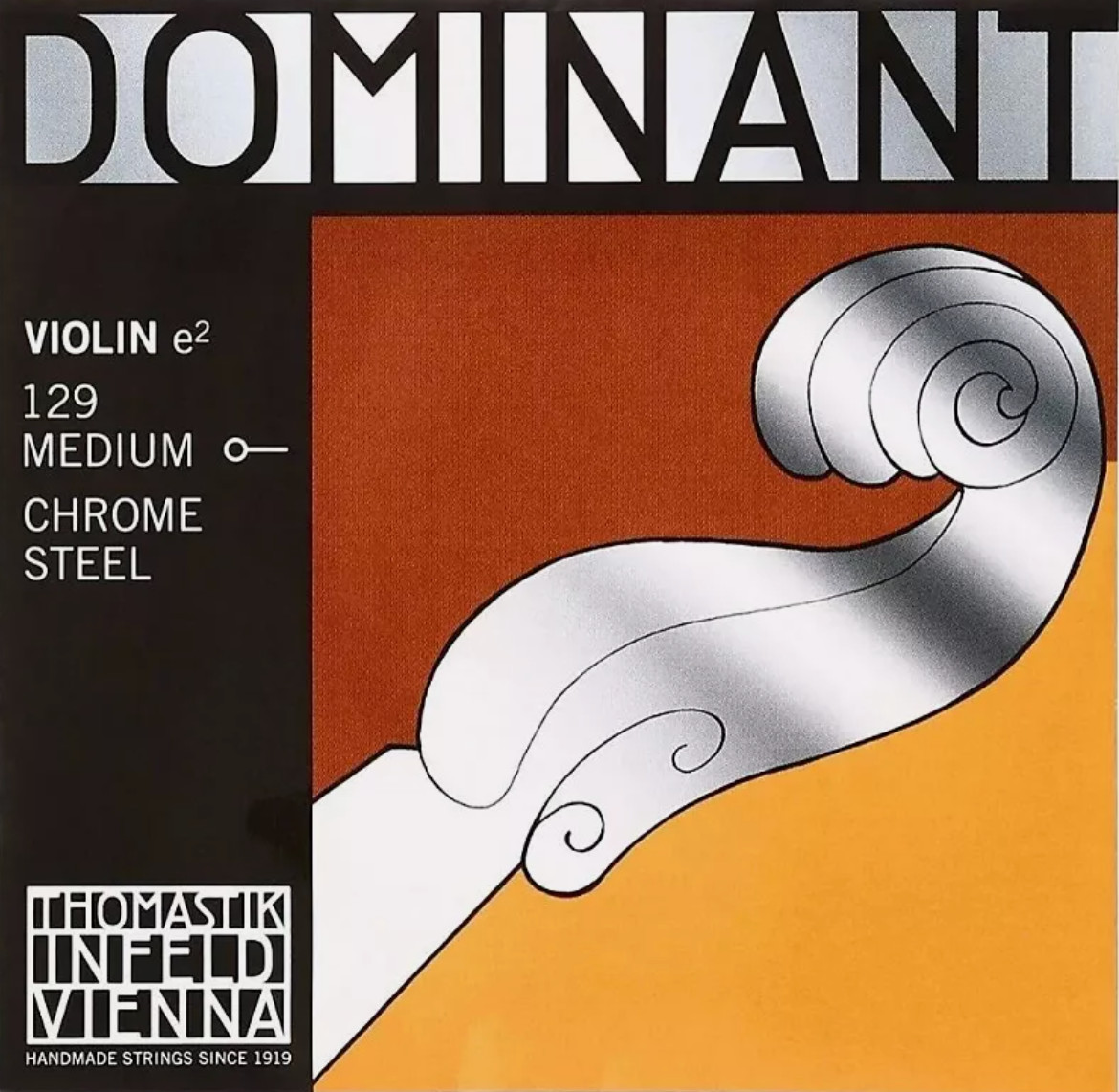 GENUINE Thomastik-Infeld 129 Violin Dominant E -  Ball End 4/4 Size, Medium