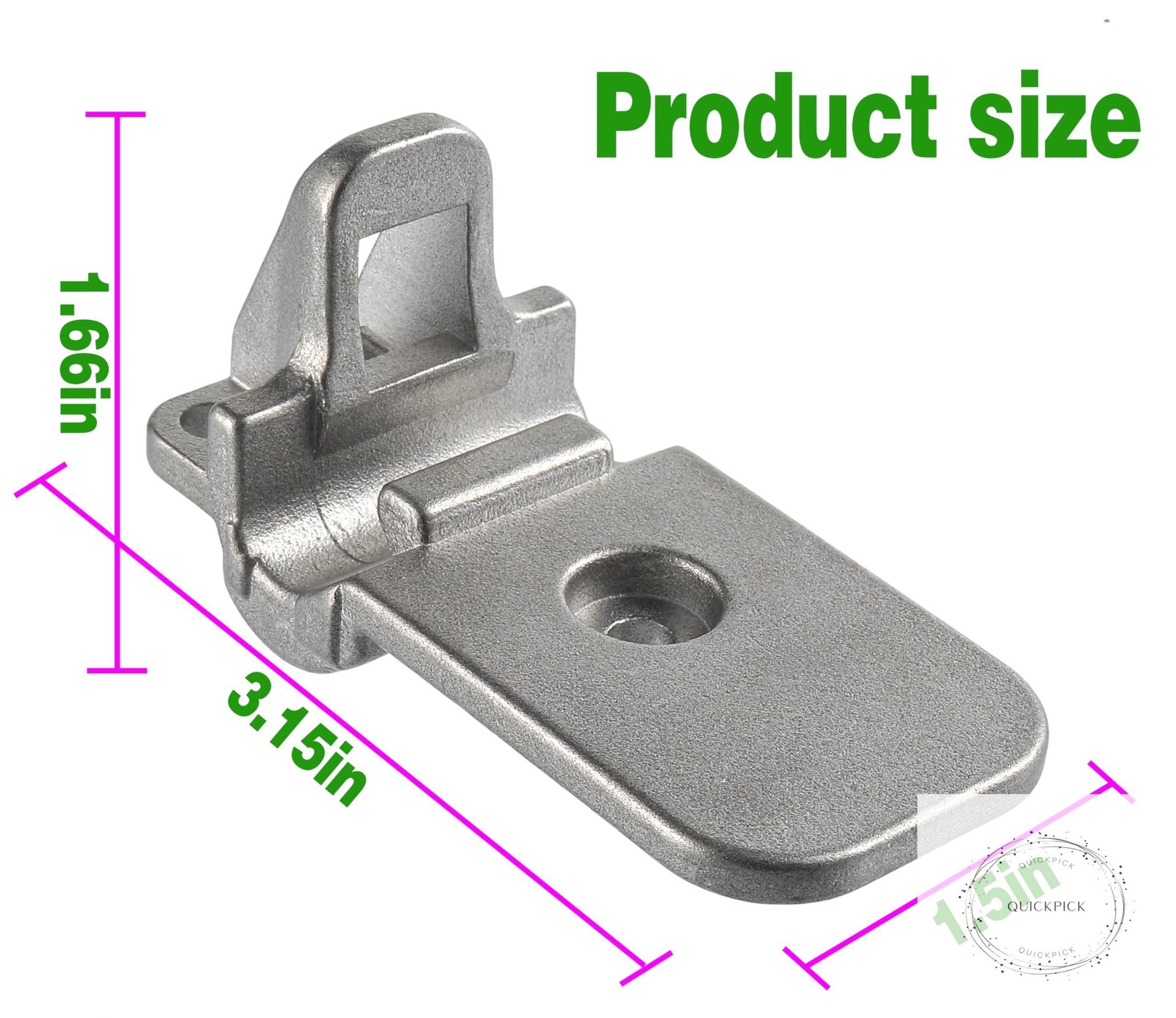MEF62782201 Dryer Door Hinge Dryer Parts Compatible with LG Kenmore Elite Clothe
