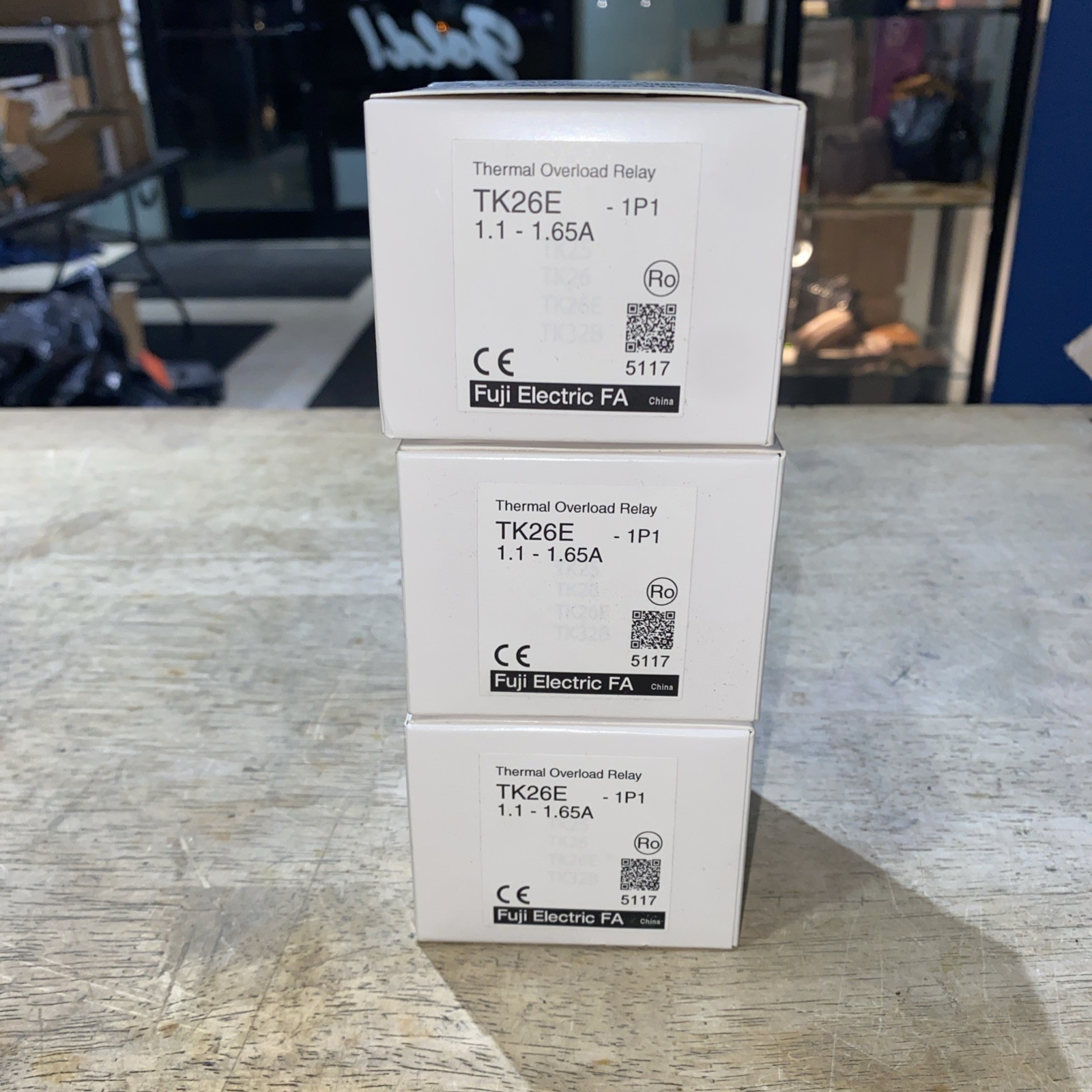 FUJI ELECTRIC TK26E-1P1 RELAY - 3 Pack