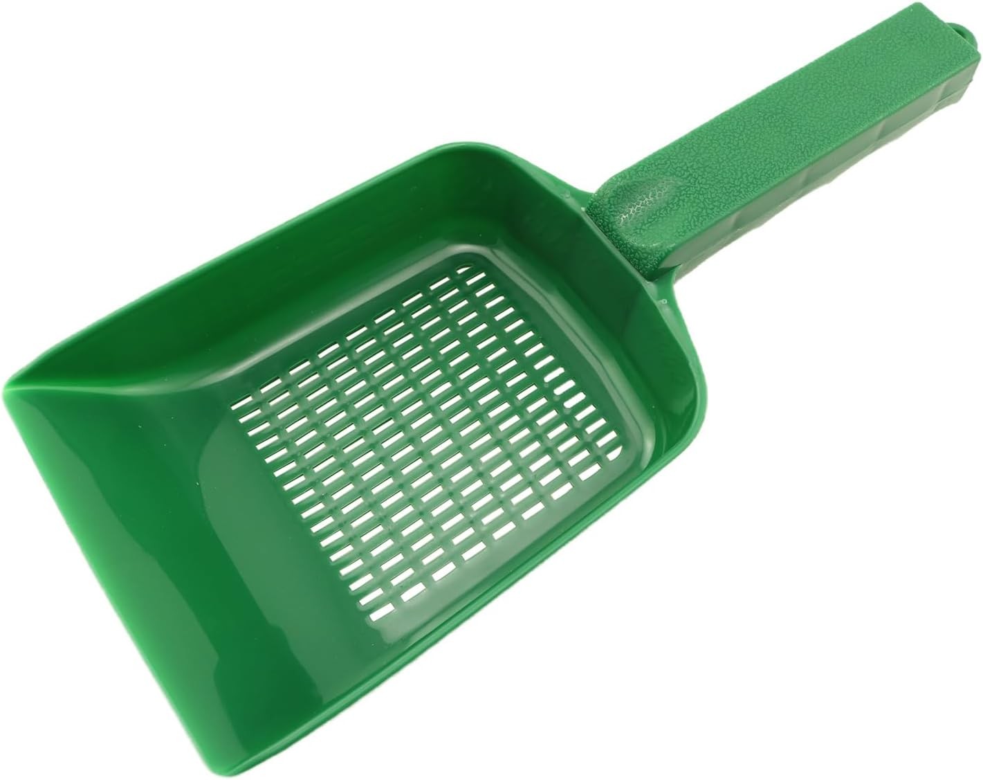 Aquarium Fish Tank Garden Sand Cleaning Shovel Green 5.11x4.33inch Lizard Feces