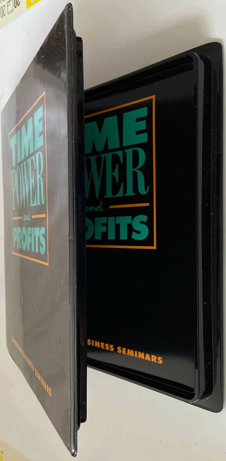 “Time, Power and Profits “ American Business Seminars 1988 Six Tapes with Book