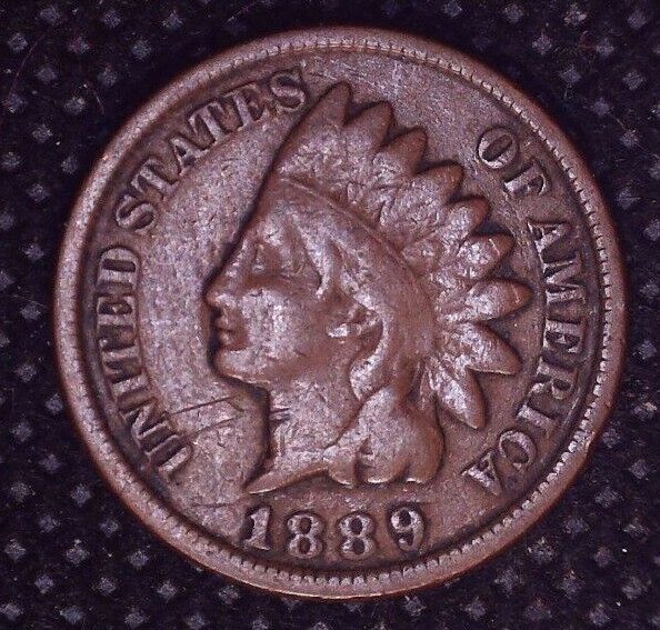 1889 Indian Head Cent 1(C) Penny #024