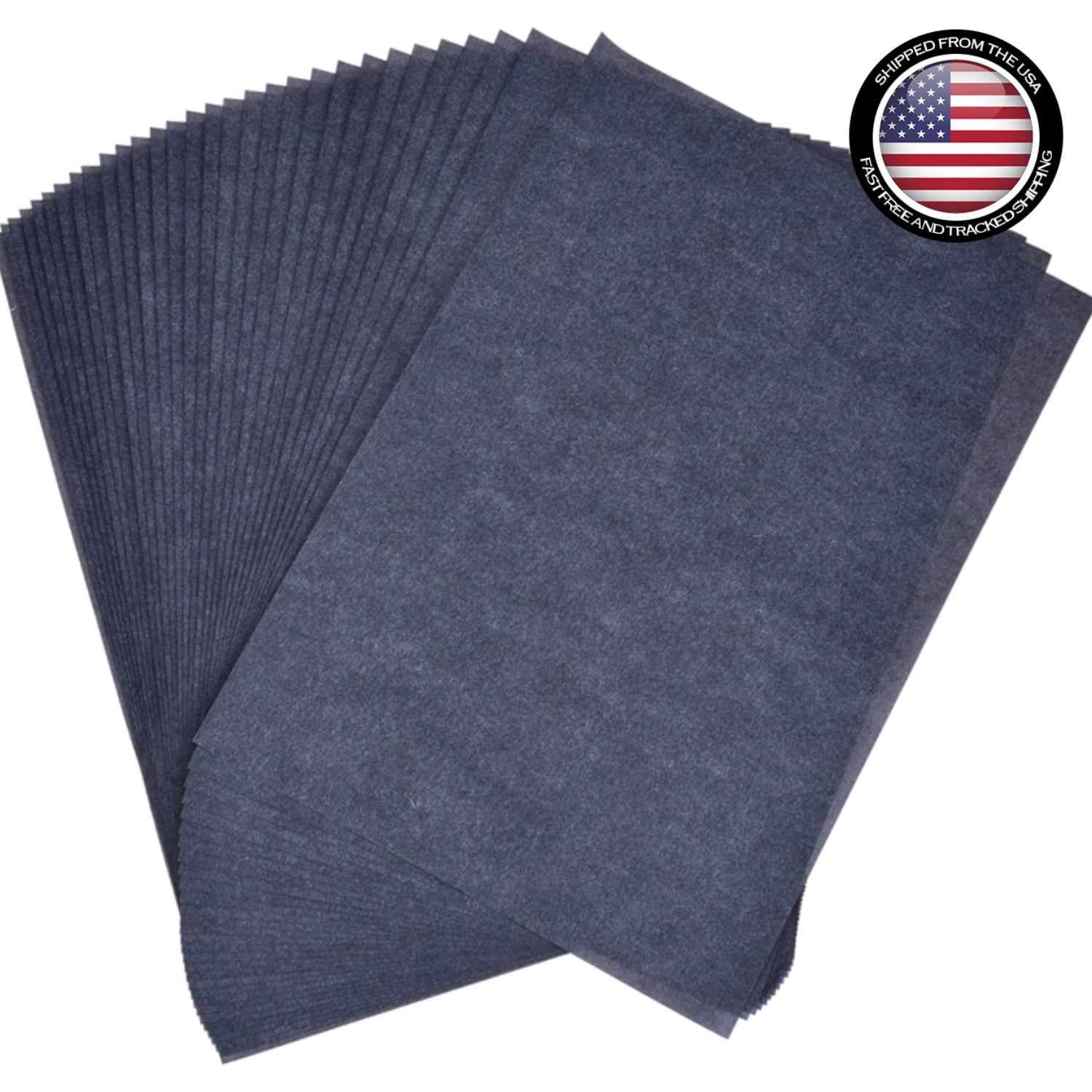 Erasable 30 Pack Graphite Carbon Copy Tracing Paper - 9x13 Inch Versatile Sheets