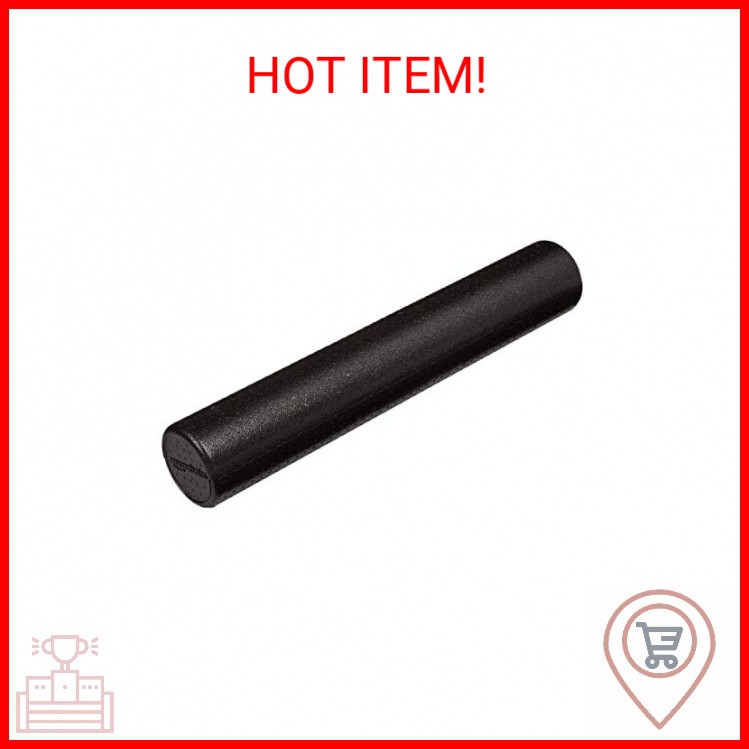 Amazon Basics High-Density Foam Roller for Exercise, Stretching and Muscle Recov