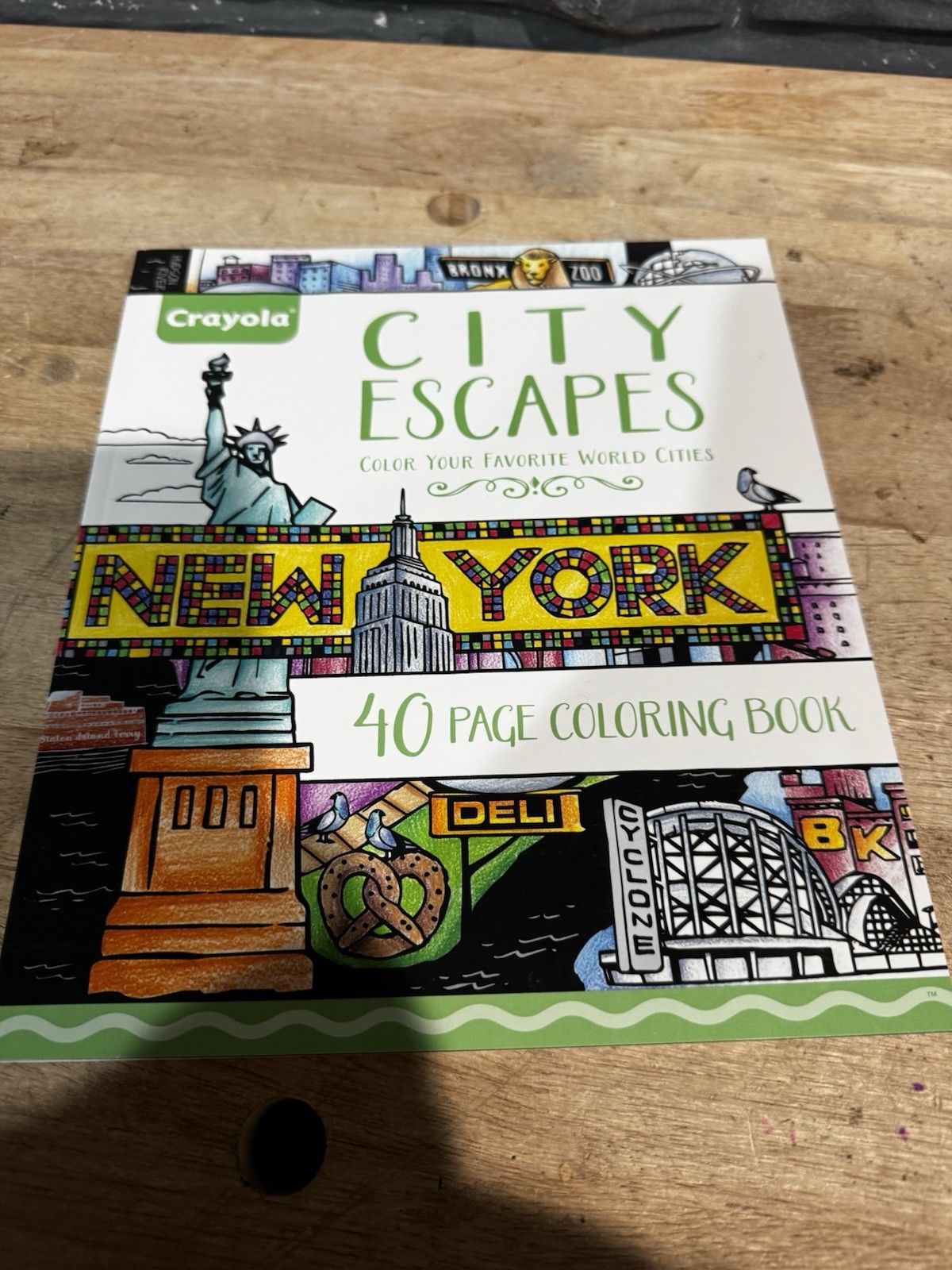 Crayola City Escapes Adult Coloring Book (40pgs), City Coloring Pages, Mindf...