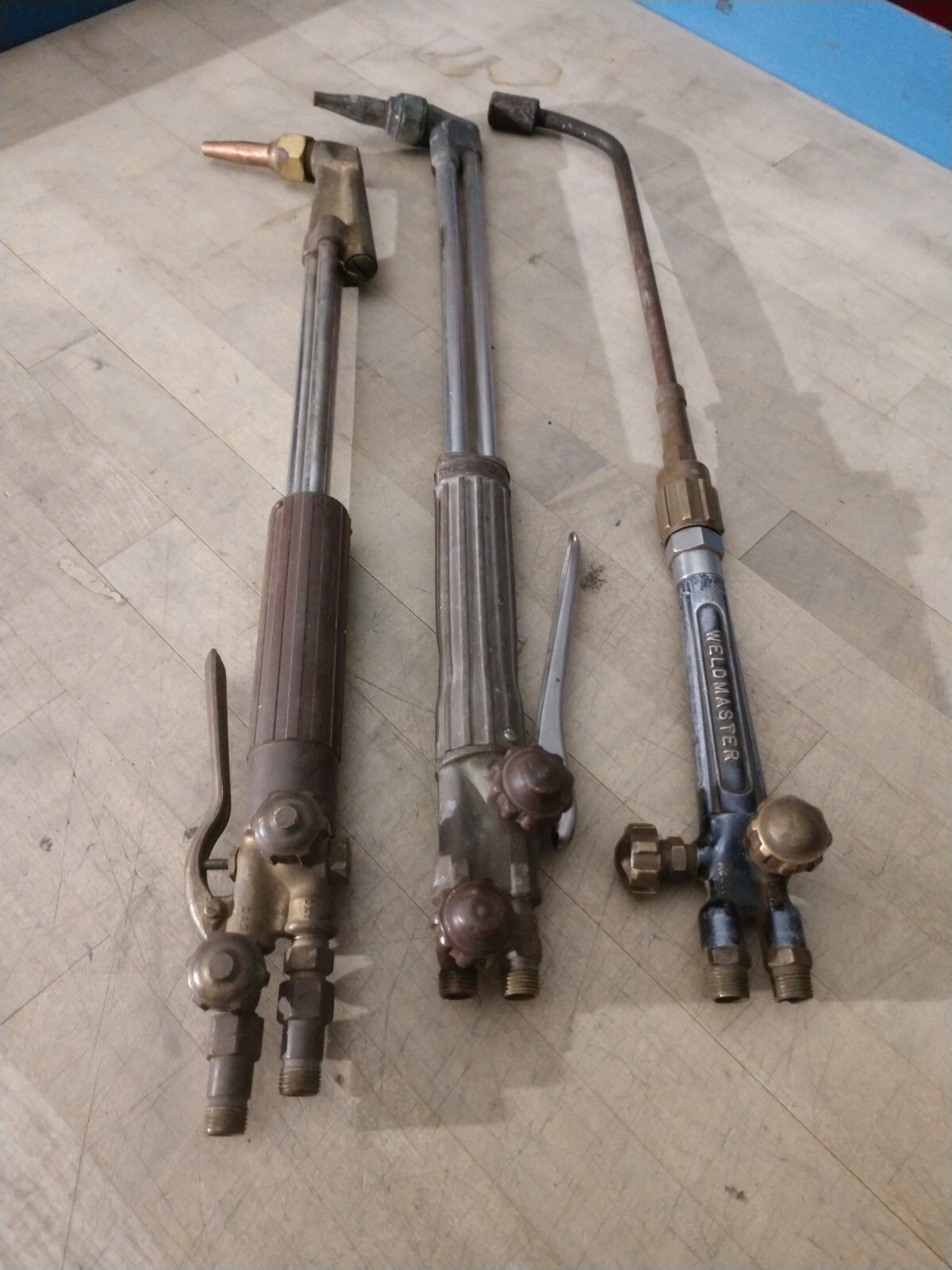 Lot of 3 torches WeldMaster Cutting Welding Torch and others