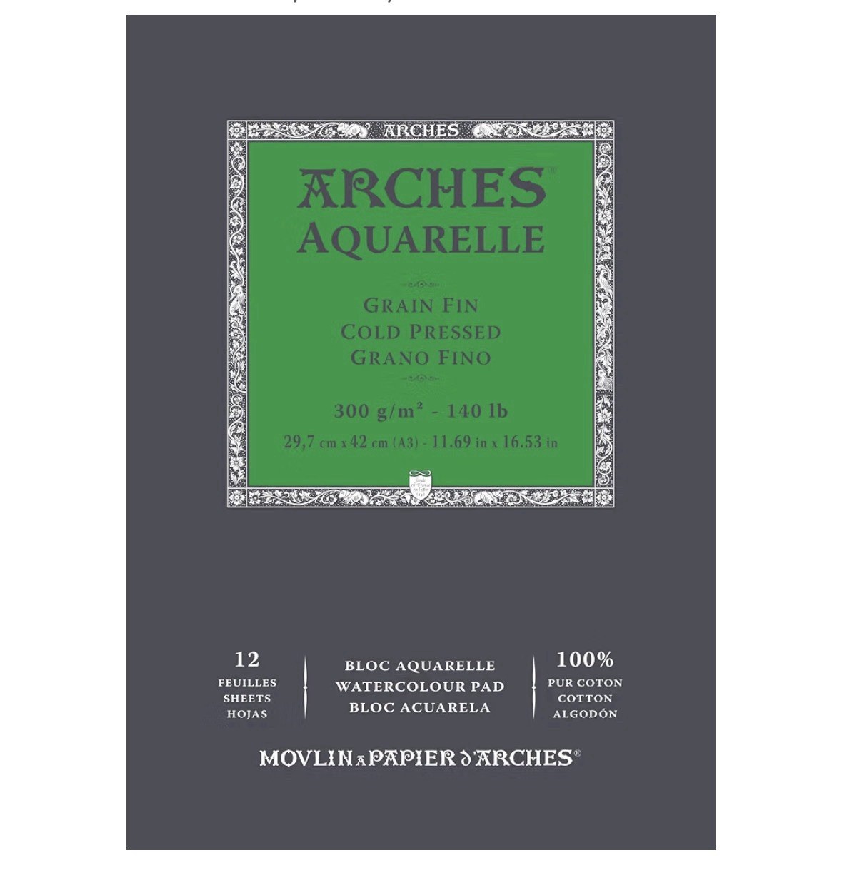 Arches Water Sheets 11.69x16.53