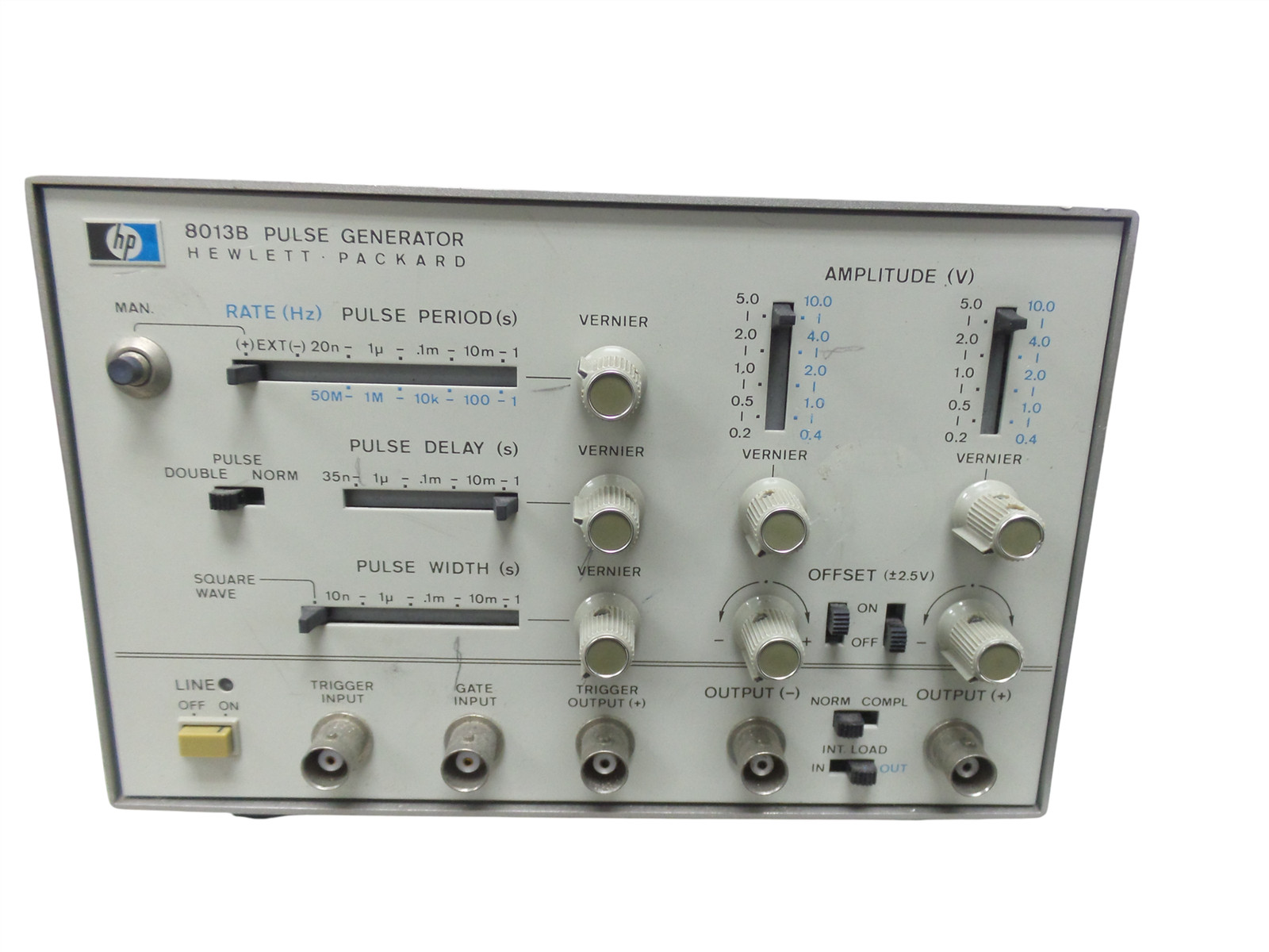 HP Hewlett Packard 8013B Pulse Generator - Free Shipping