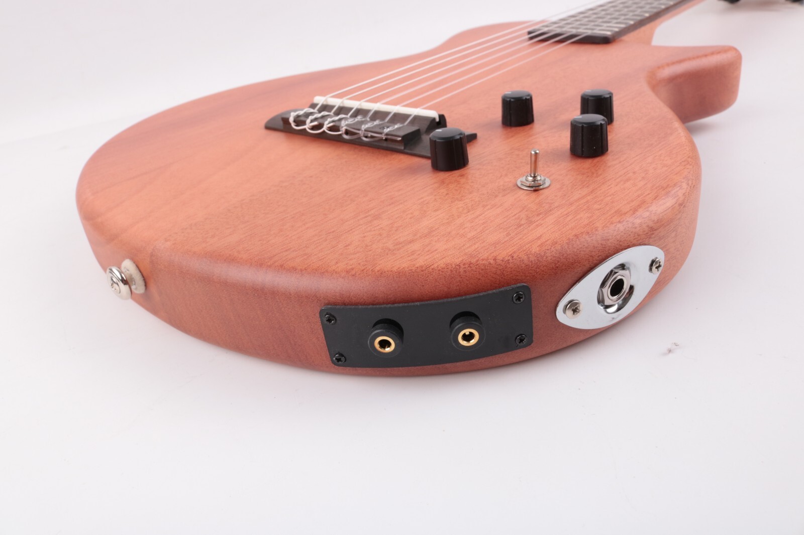 electric classical guitar Silent nylon string travel portable built in effect