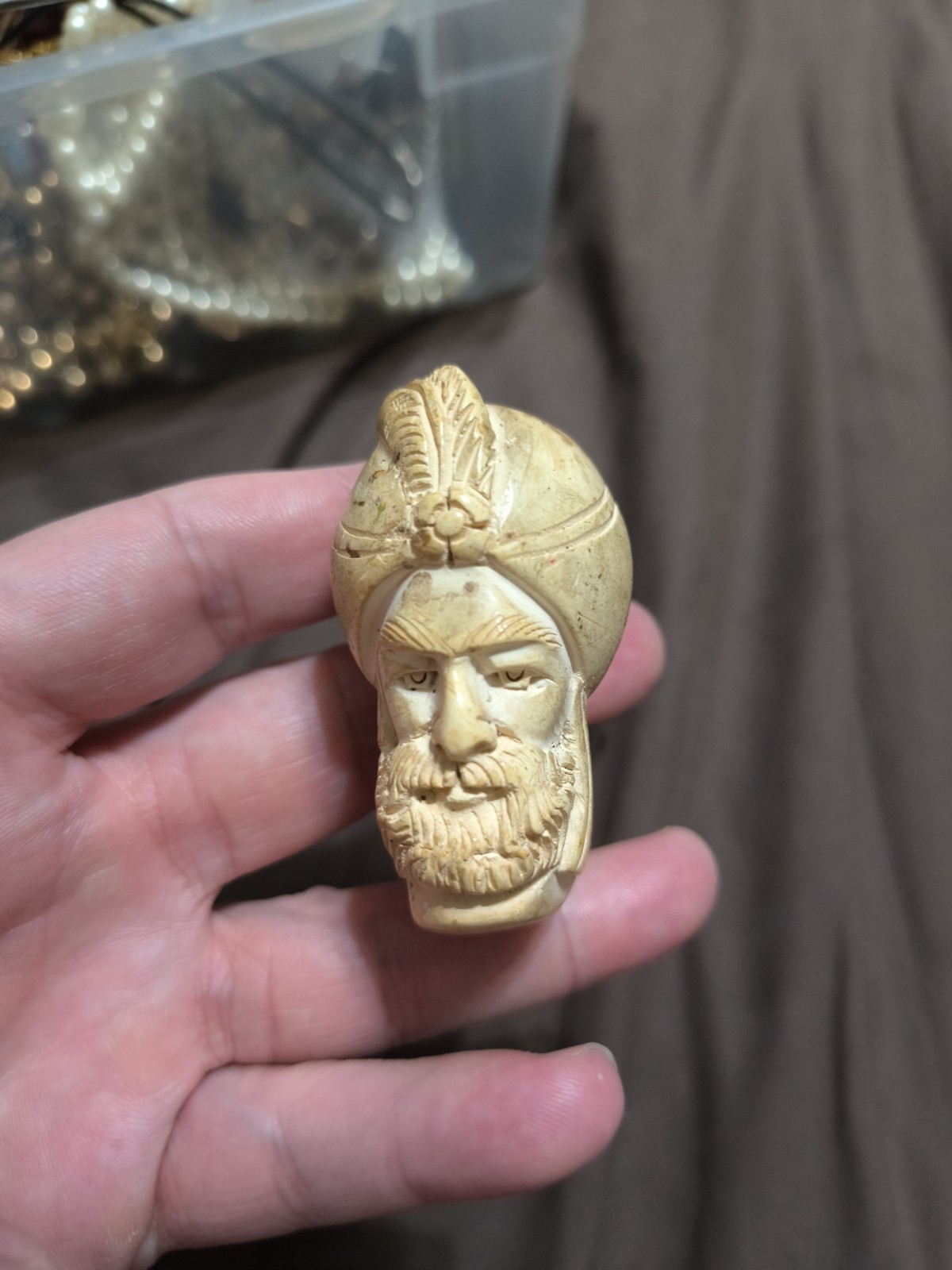 Vintage Meerschaum Pipe Sultan Turkish *ESTATE SALE FIND*
