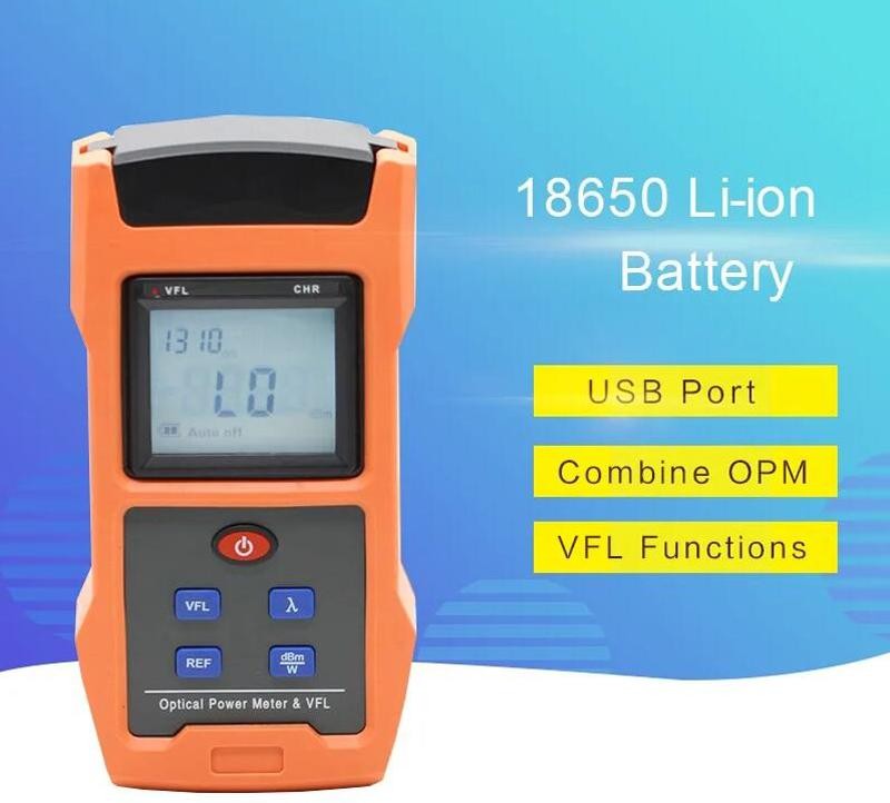 TL563A 2 IN 1 Optical Power Meter And 10mw VFL Visual Fault Loctor -70~+10dBm