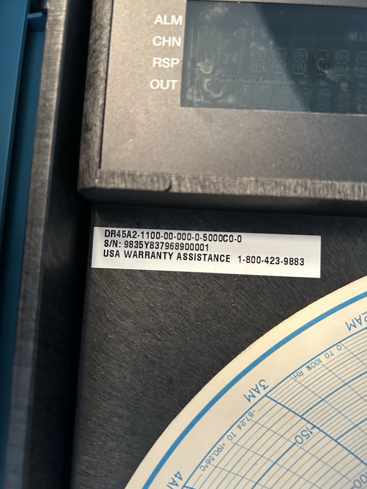 Honeywell DR45A2 Temp And Humidity Tracker
