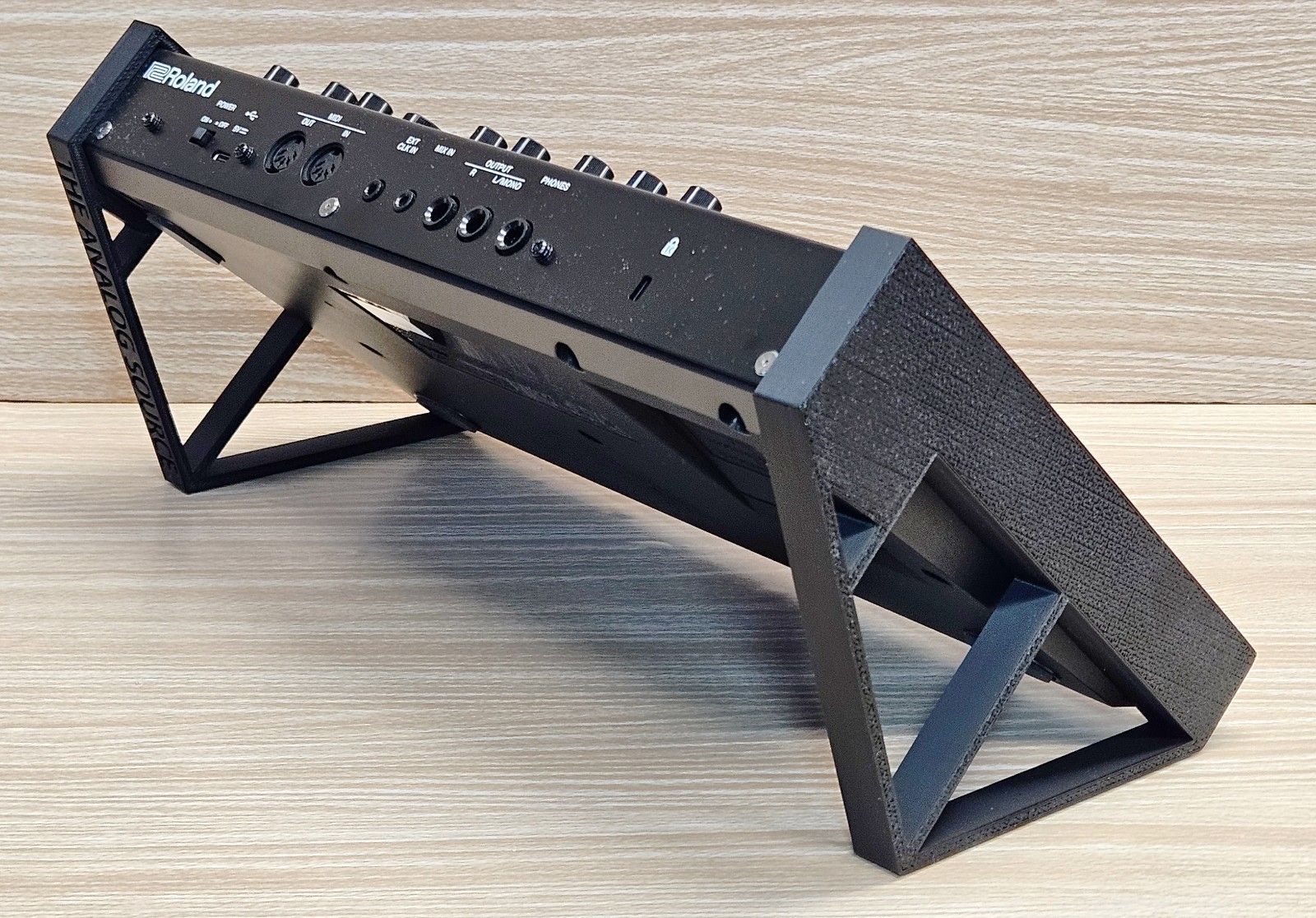 The Analog Source 45 Degree Angled Stand for Roland SH-4D Polyphonic Synthesizer