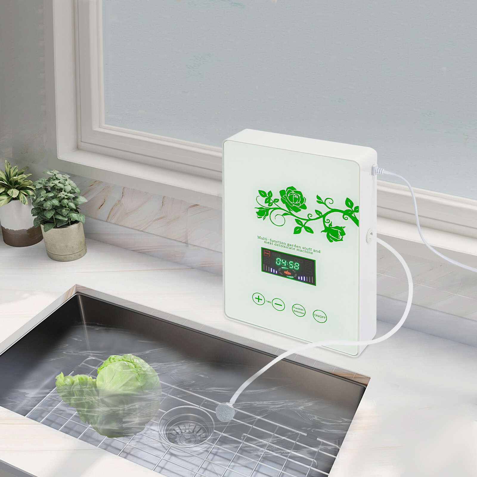 Vegetable Ozone Sterilizer Ozone Machine Purify Fruits and Vegetables 600mg_H