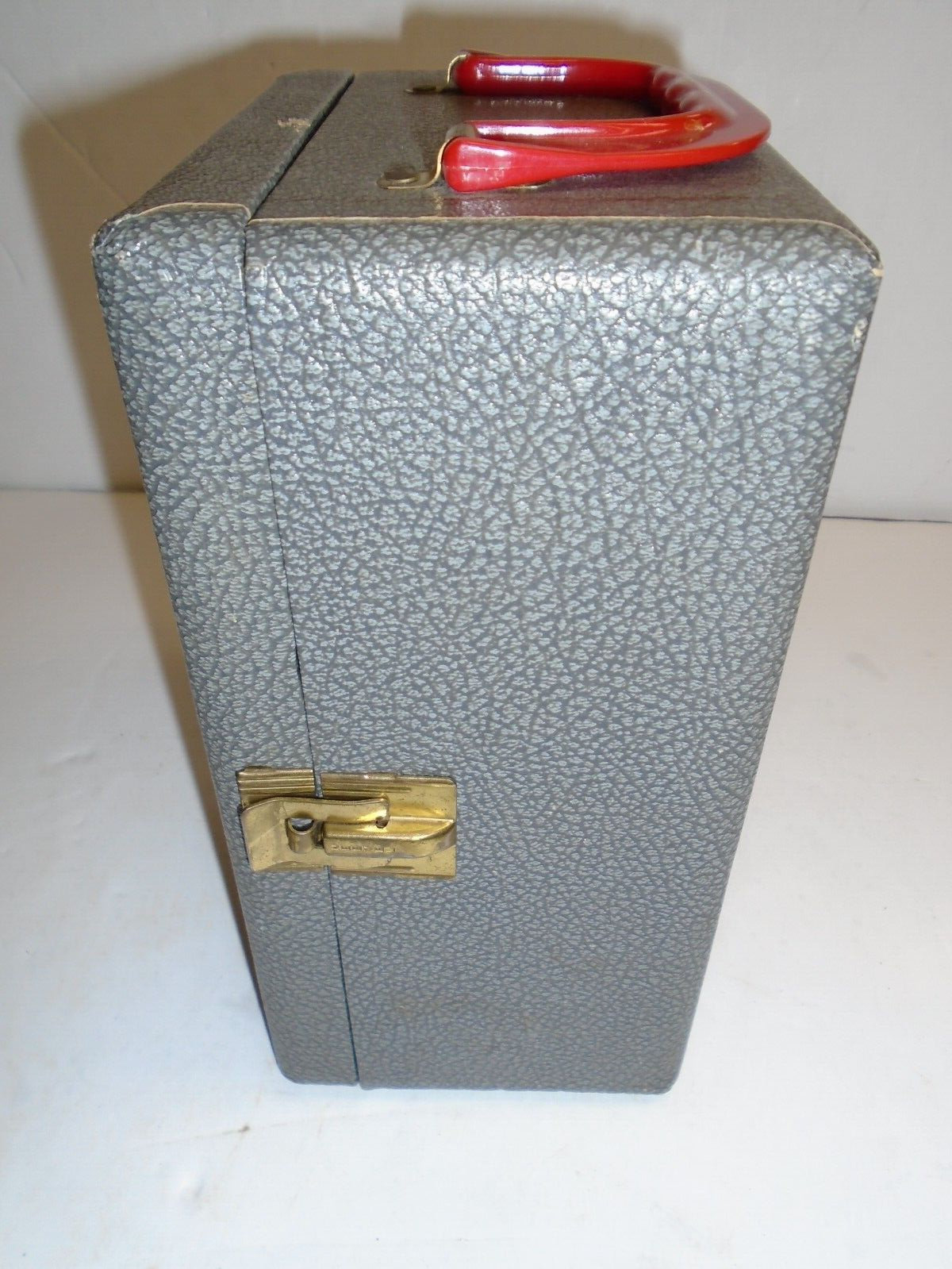 Vintage "GILBERT" MICROSCOPE CASE+SCOPE+(14) SLIDES+1963 "SKIL CRAFT" MANUAL